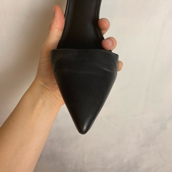 ALLSAINTS Gabie Goat Leather D’orsay‎ Heels SZ 6 - Picture 9 of 10